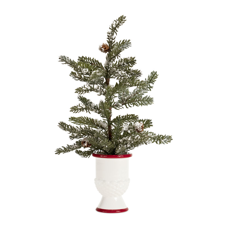 Ensemble de 2 pins artificiels en pot