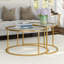 Ensemble de 2 tables basses Lynsay-88418808