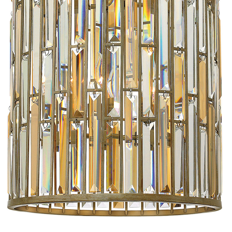 Gemma 6 - Light Unique / Statement Drum Pendant