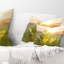 Coussin lombaire en fleur pissenlit floral
