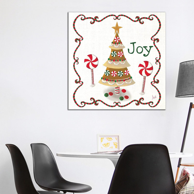 Gingerbread Forest III by Andi Metz - Wrapped Canvas Print, 93.98 cm H x 93.98 cm W x 1.91 cm D