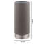 Lampe de table 10,13 po en nickel satiné Orleans-21417473