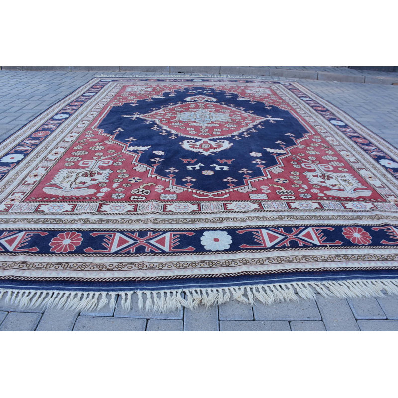 Tapis de cuisine beige, tapis rétro, tapis de salle à manger, tapis turc, tapis Anatolian, tapis géométrique