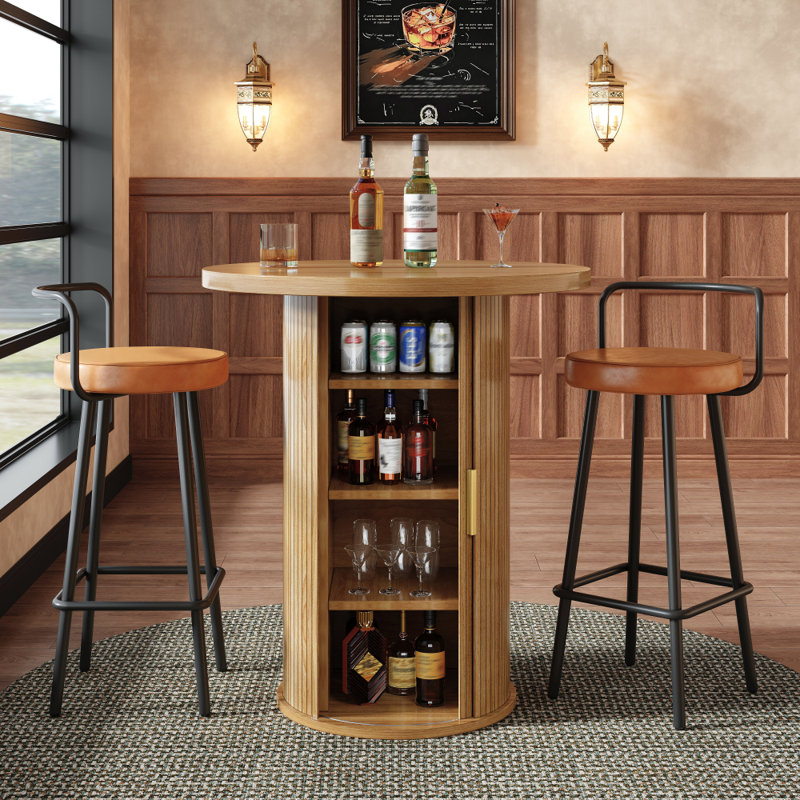 Bar Cabinet, Wood