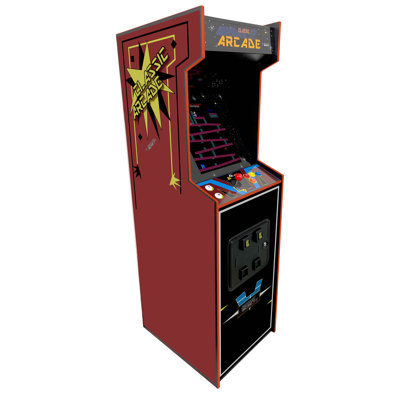 Full Size Arcade Machine with 19" Monitor and 60 Retro Games - Fully Assembled