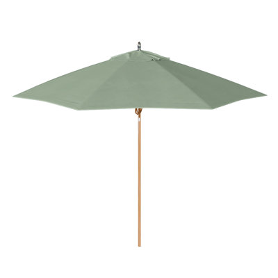 Parasol en teck 9 pi