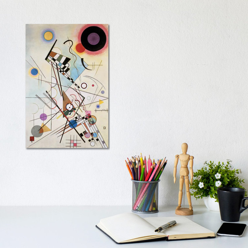 Composition 8, 1923 by Wassily Kandinsky - Gallery-Wrapped Canvas Giclée on Canvas, Does Not Apply, Wrapped Canvas