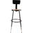 Backed Adjustable Height Ergonomic Industrial Stool Footring-2022394541