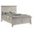 Ranbir Wood Queen Panel Bed Distressed White-23514875-86188152