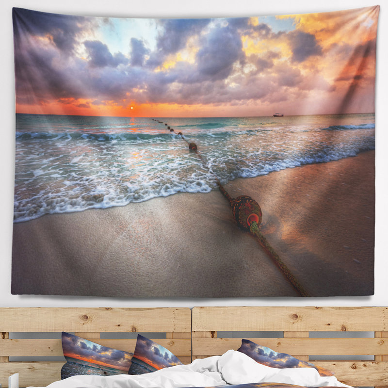 Polyester Tapestry, 78" H x 92" W