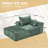 Memory Foam 2-Seater Couch-1823386557