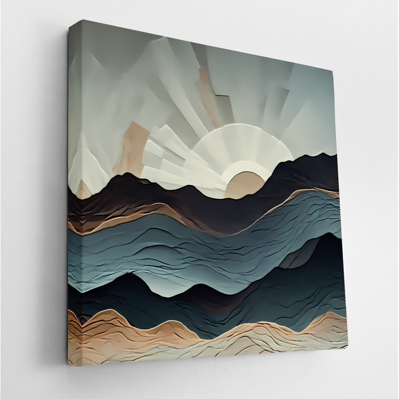 Modern Earth 1754, 24" H x 24" W