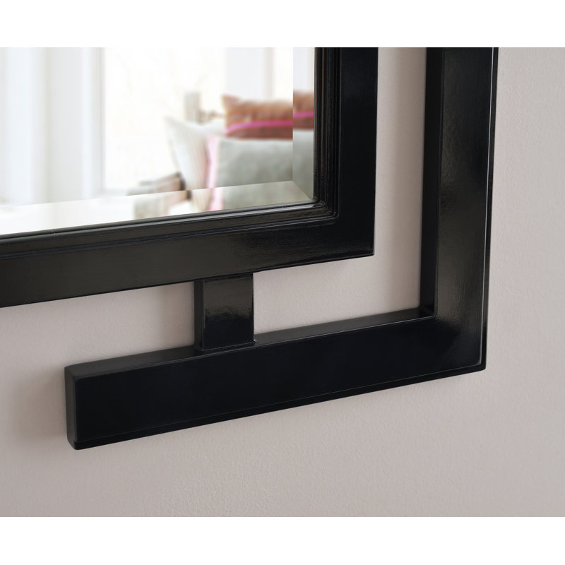 Shinto Wall Mirror - Gloss Black