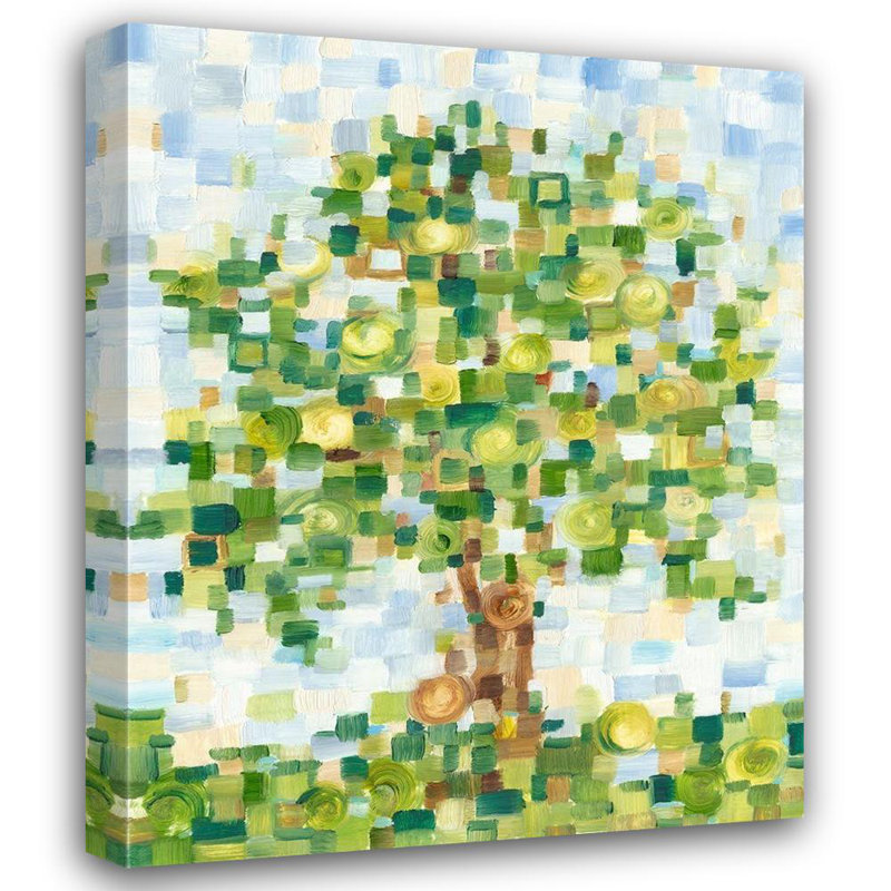 Art sur toile tendue, Astoria Grand Harper, Ethan Gallery, arbre matelassé I, H 44 po x l 36 po