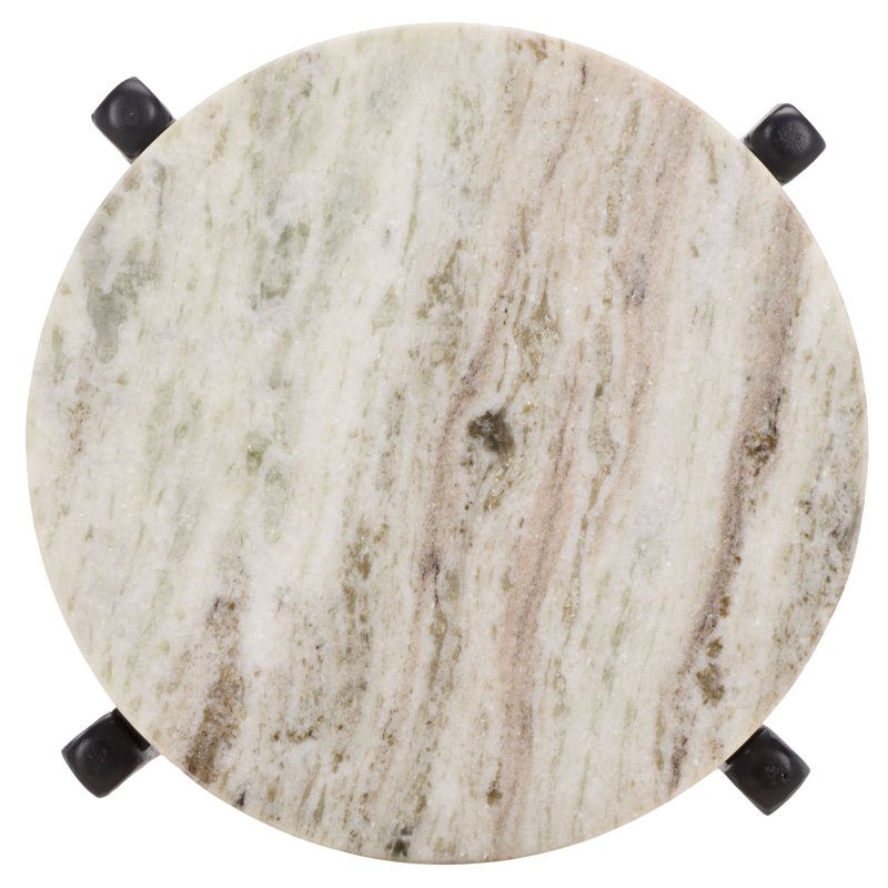 Yaroslava Marble Accent Table