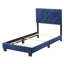 Lit sommier simple Suffolk, bleu marine-2002413744-2002413750