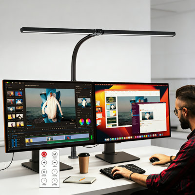 Aluminum, Polyvinyl Chloride Clip On Lamp