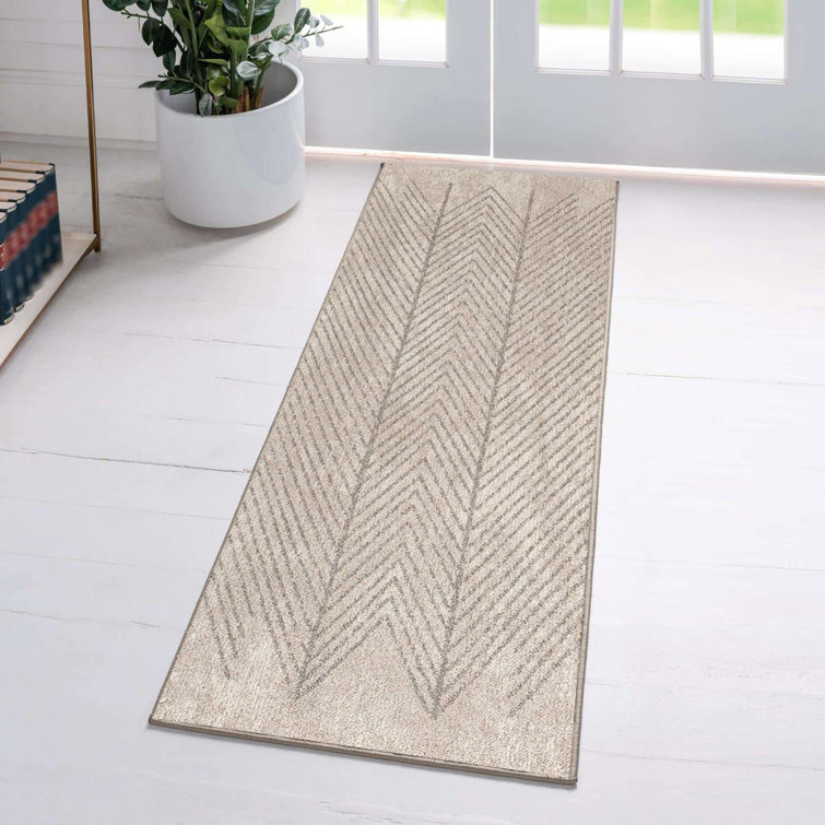 Tapis décoratif tribal résistant aux taches