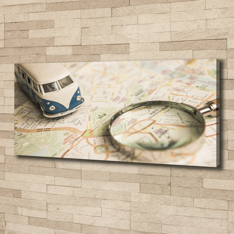 Symbolism Of Travel - Wrapped Canvas Print