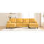 Canapé modulaire en U en chenille de 103,5 po avec double méridienne, poches de rangement et coussins d'accoudoirs pour le salon-130464375