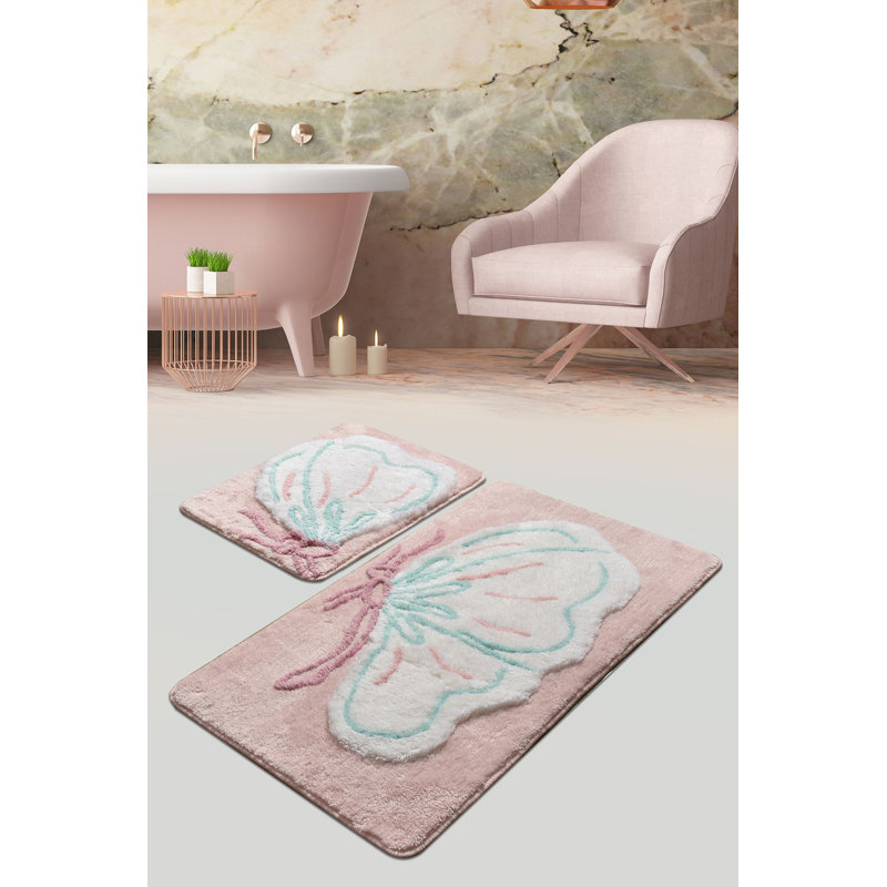 Ensemble de 2 tapis de bain