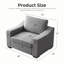 Chaise large et demi Stutsman CAL117-83796980