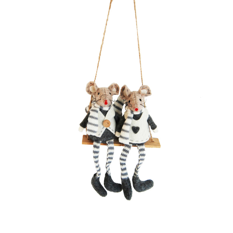 16cm Fabric Hanging Figurine Ornament