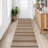 Washable Easy Jute Rug Modern Striped Living Room Rug with Non-Slip Backing, Non Shedding Neutral Floor Mats, Indoor Outdoor Carpet for Bedroom, Patio, Backyard-1652703308