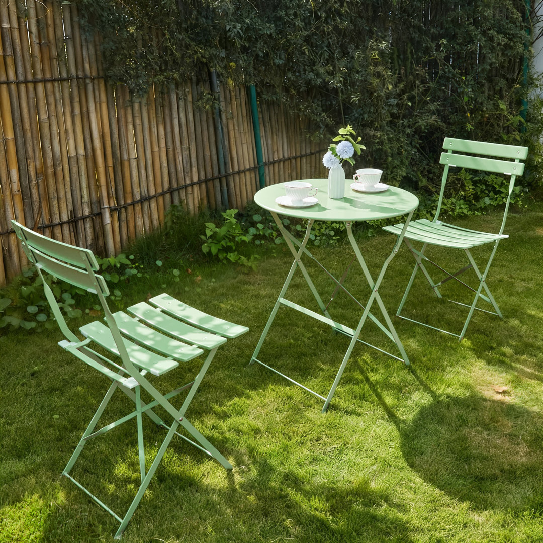 Folding Bistro Set Table and Chairs