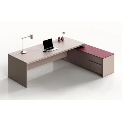 Nakayia L-Shaped Executive Desk
