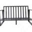 Canapé double + table basse rectangulaire, coussins gris clair-1420767751