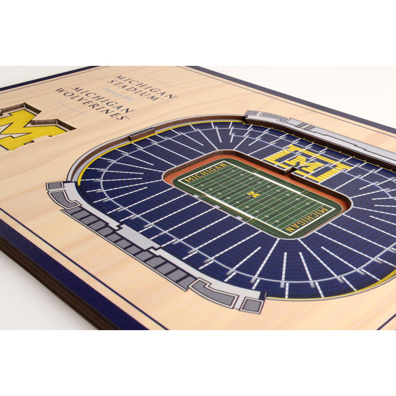 Affichage de bureau ncaa 3d stadiumviews, Université du Michigan