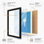 Skeleton Key Minimalist - Framed Print-601010390-601010394
