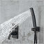 Système de douche de pluie au plafond avec douchette-125774579