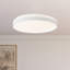 Beanie 15-in White dimmable LED Flush Mount-1956235555-1956235556