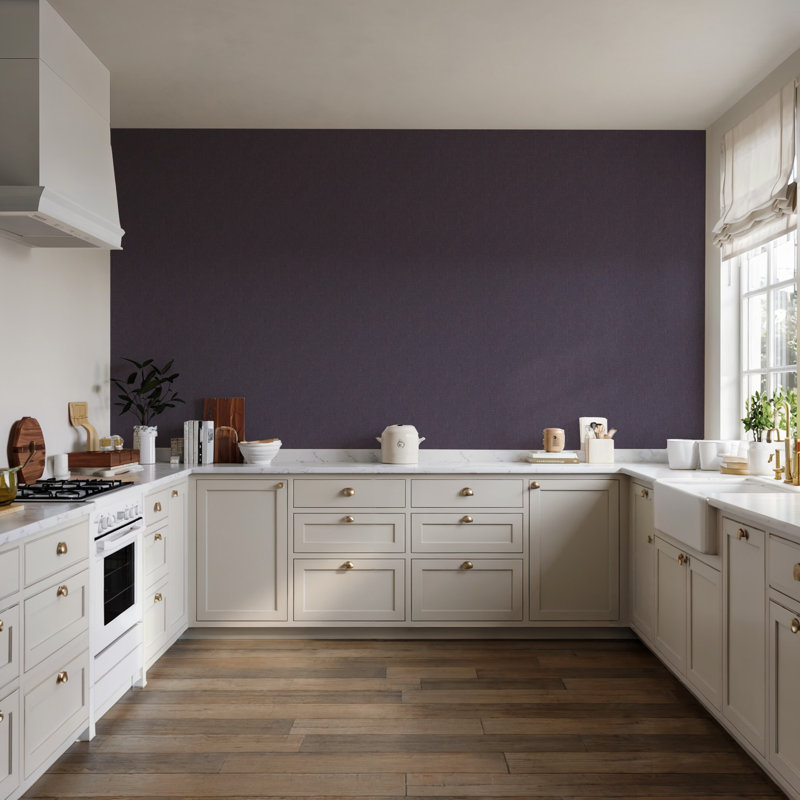 Textured Thread Wallpaper, Purple