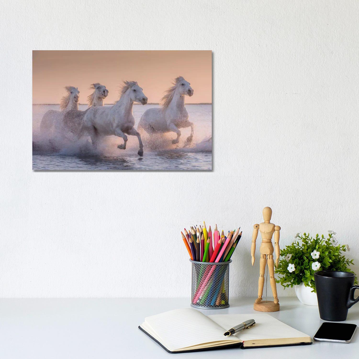 Latitude Run White Angels of Camargue XVII by Daniel Kordan ...