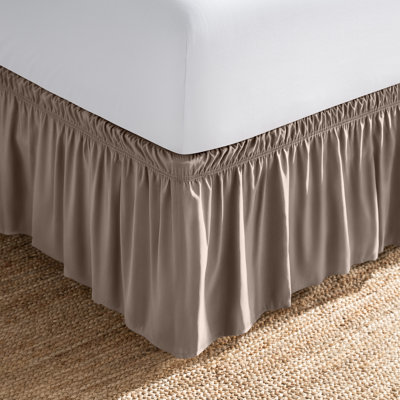 Ruffled Wrap Around Bed Skirt