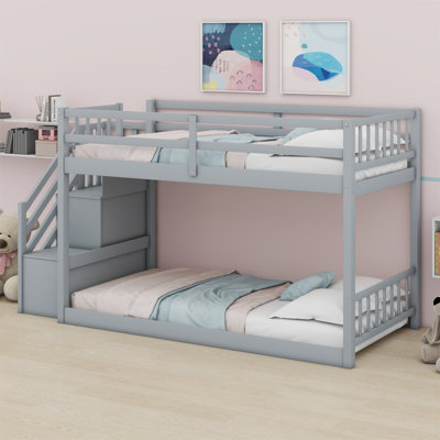 Bunk Bed With Storage Staircase