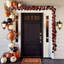 Décoration d'Halloween Décoration de foyer en rotin artificiel à feuilles d'érable pour Halloween-2016468183