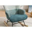 Chaise d'appoint Mid-Century Modern Patchwork