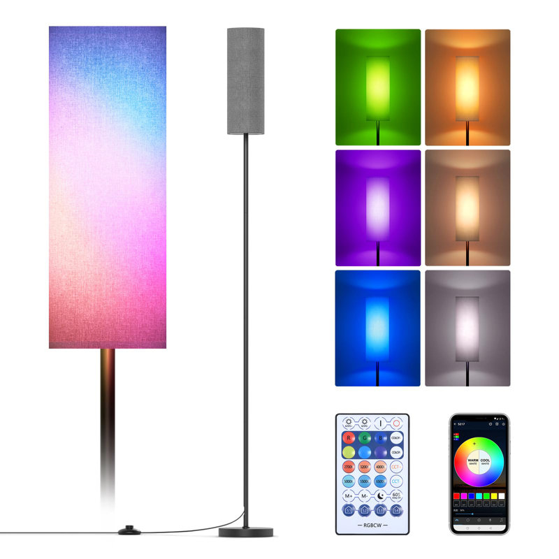 65'' Gold Traditional Floor Lamp