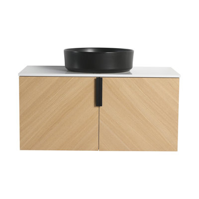 Meuble-lavabo 36 po avec lavabo en céramique