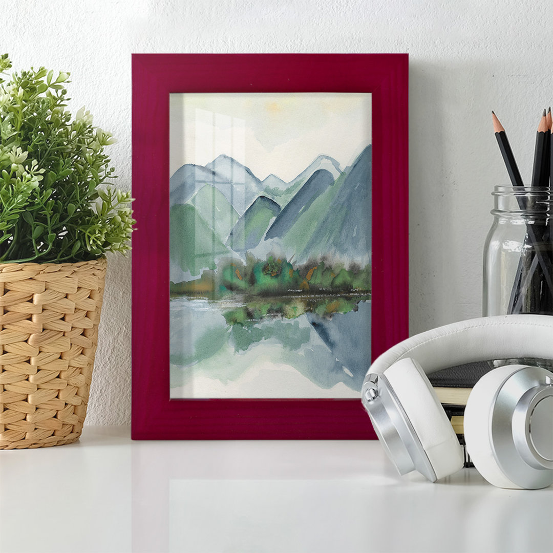 Be Clear To Reflect I - Picture Frame Print Millwood Pines Frame