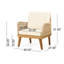 Chaise avec coussins