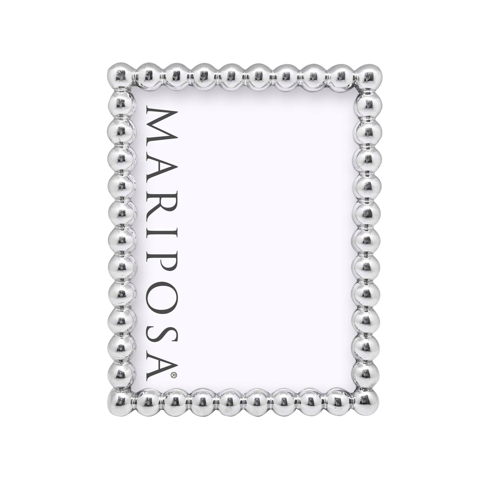 Metal Picture Frame, 5" W x 7" H, Silver
