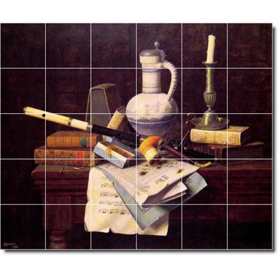 Carreau de céramique décorative 36 po x 30 po 6 po x 6 po