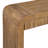 Rustic Console Table with Fluted Drawer Front-1386680951