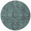 Tapis extérieur rond lavable antidérapant 8 pi