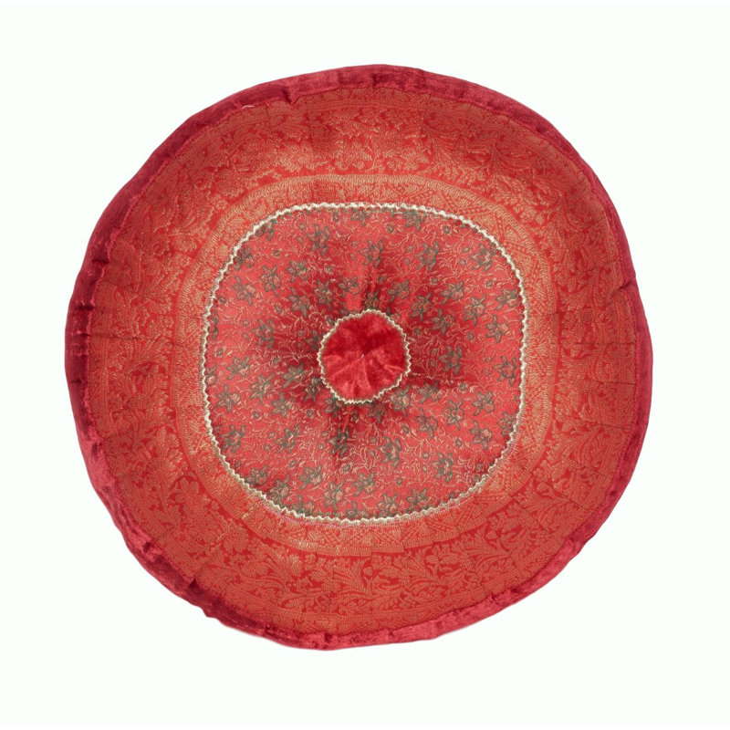Coussin de sol en velours Chaaya